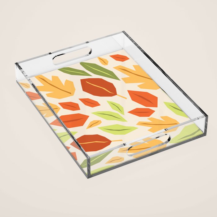 Autumn leaves Acrylic Tray Gallery Image 1