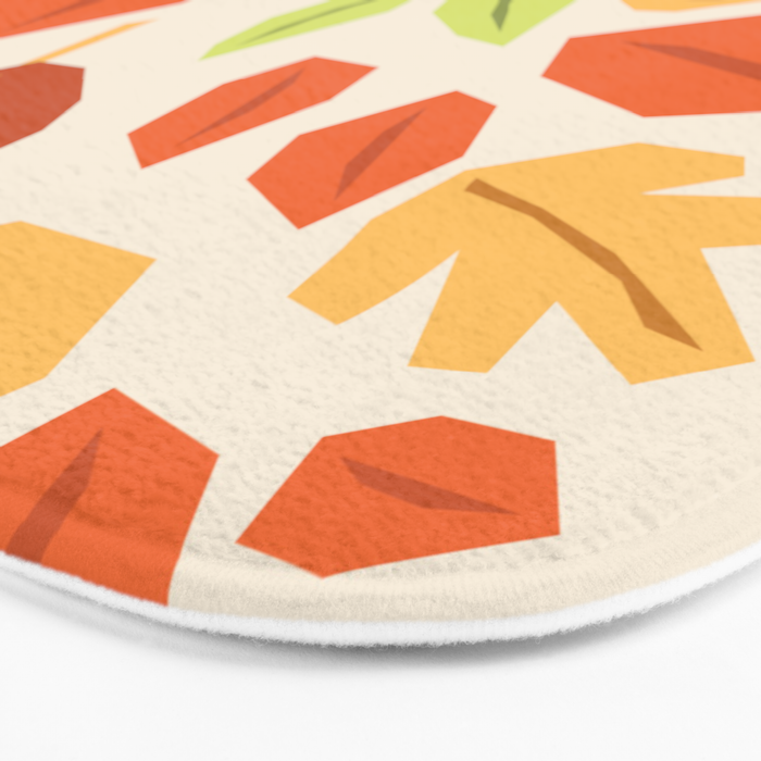Autumn leaves Bath Mat Gallery Image 3