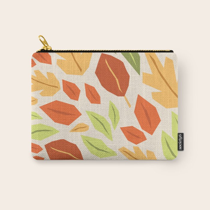 Autumn leaves Carry All Pouch Gallery Image 1
