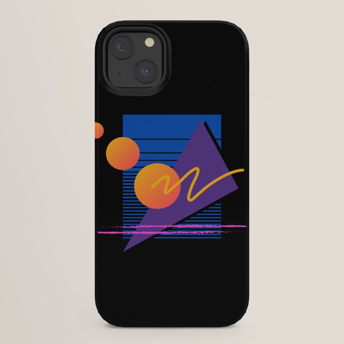 Memphis pattern 112 - 80s / 90s Retro iPhone Case Gallery Image 11