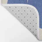 Half Circle 3 - Blue Bath Mat Gallery Image 2