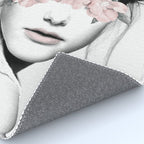 WOMAN WITH FLOWERS 10 Rug Gallery Image 4