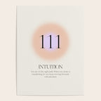 Angel Number 111 | Intuition Poster Gallery Image 4