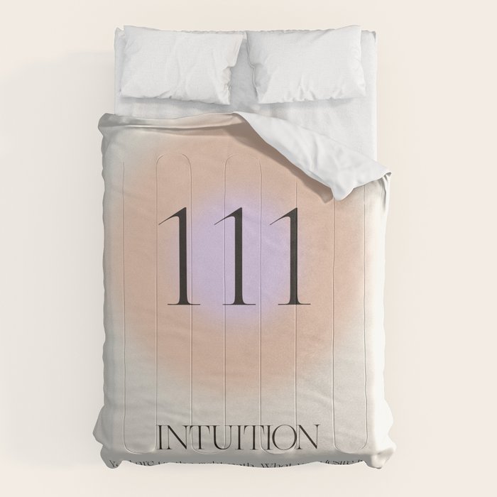 Angel Number 111 | Intuition Comforter Gallery Image 6