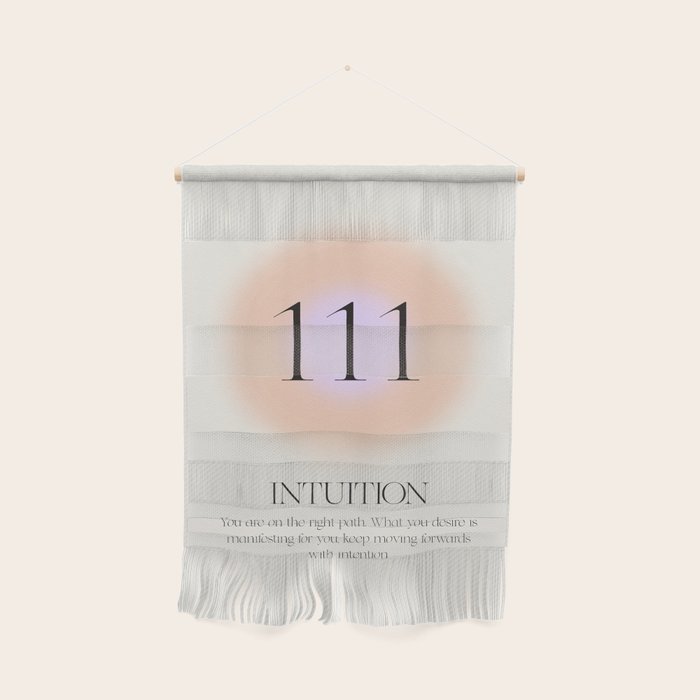 Angel Number 111 | Intuition Wall Hanging Gallery Image 1