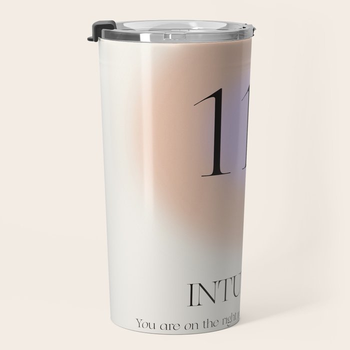 Angel Number 111 | Intuition Travel Mug Gallery Image 3