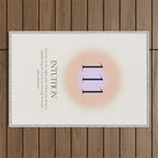 Angel Number 111 | Intuition Outdoor Rug Gallery Image 1