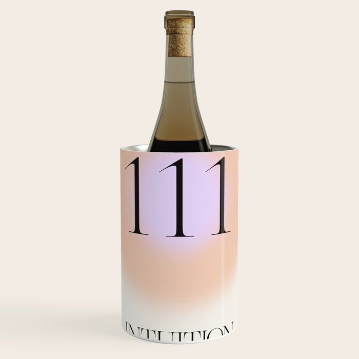 Angel Number 111 | Intuition Wine Chiller Gallery Image 1
