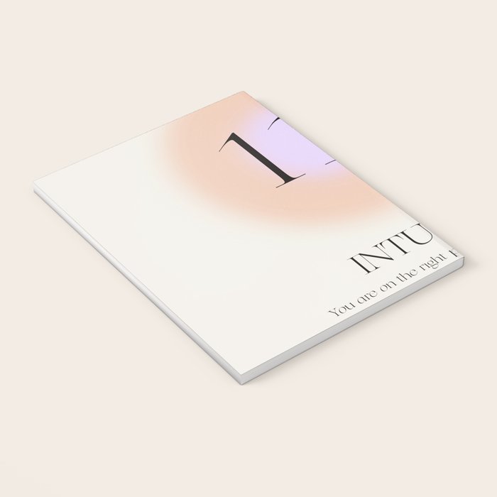 Angel Number 111 | Intuition Notebook Gallery Image 3