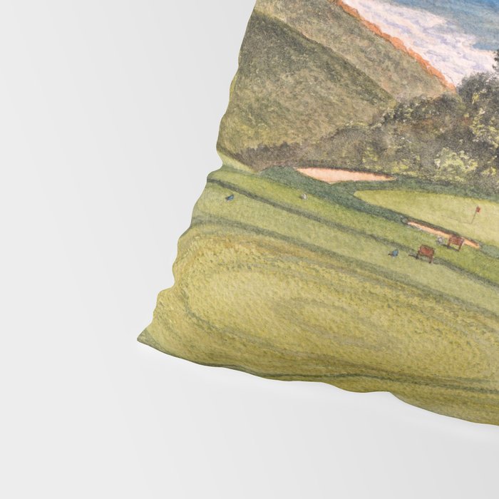 Torrey Pines South Golf Course Hole 6 Pillow Sham Gallery Image 4