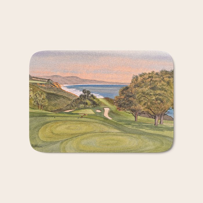 Torrey Pines South Golf Course Hole 6 Bath Mat Gallery Image 1
