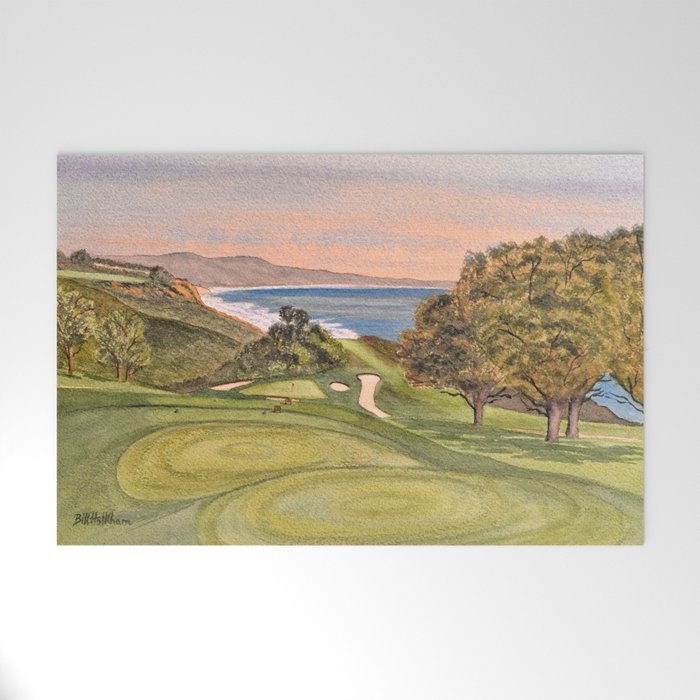 Torrey Pines South Golf Course Hole 6 Welcome Mat Gallery Image 1
