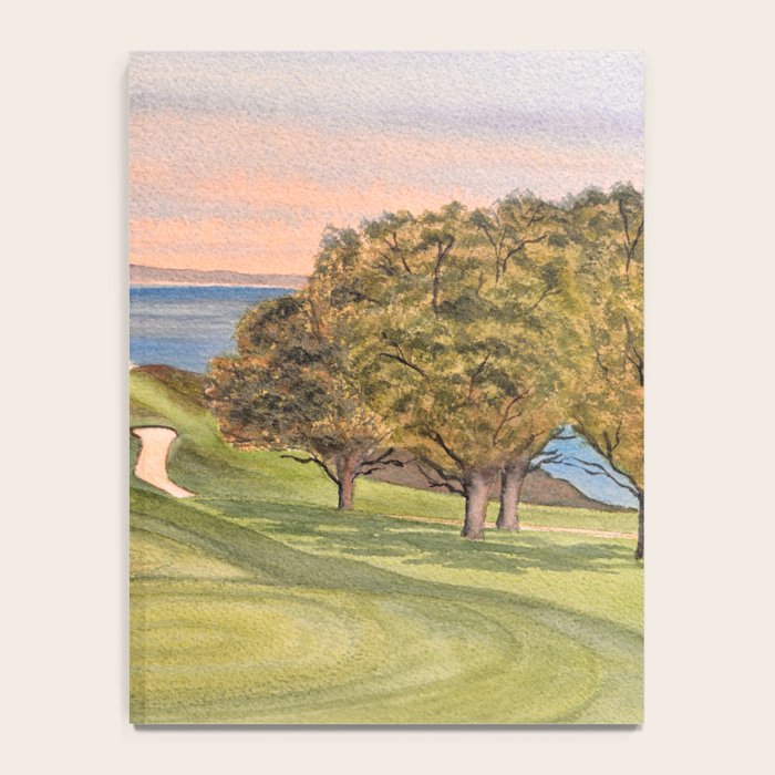 Torrey Pines South Golf Course Hole 6 Notebook Gallery Image 4