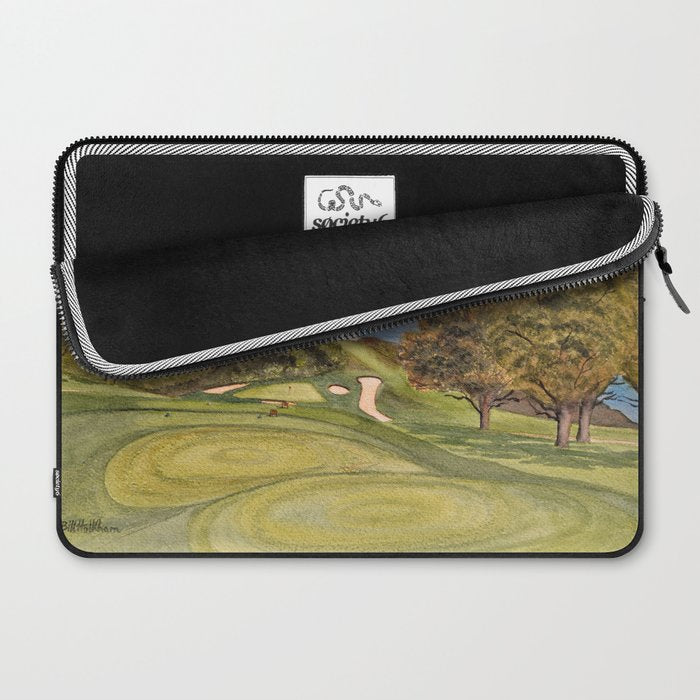 Torrey Pines South Golf Course Hole 6 Laptop Sleeve Gallery Image 2
