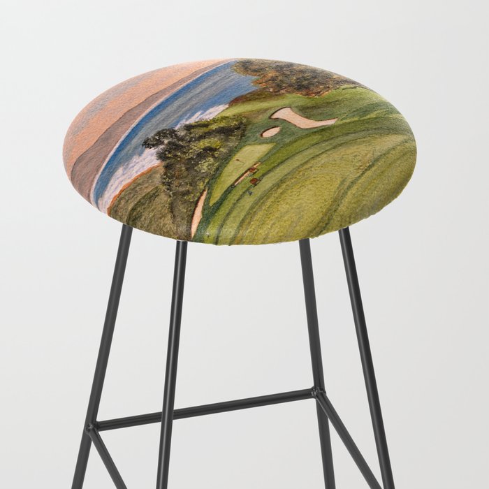Torrey Pines South Golf Course Hole 6 Stool Gallery Image 2