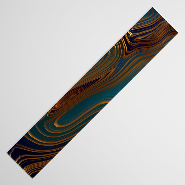 Peacock Ocean Table Runner Gallery Image 3