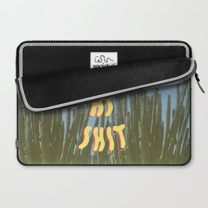 HOT AS SHIT Laptop Sleeve Gallery Image 2