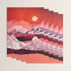 Scarlet Glow Wrapping Paper Gallery Image 3