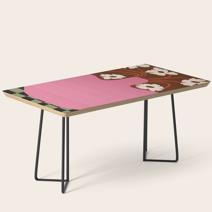 Big pot with flower  Coffee Table Gallery Image 1