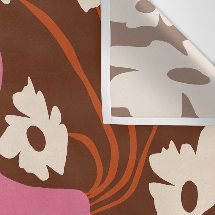 Big pot with flower  Wall Tapestry Gallery Image 3