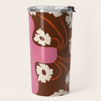 Big pot with flower  Travel Mug Gallery Image 2