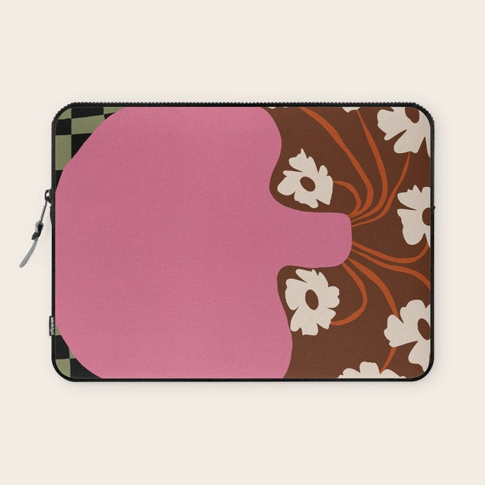 Big pot with flower  Laptop Sleeve Gallery Image 1