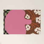 Big pot with flower  Welcome Mat Gallery Image 1