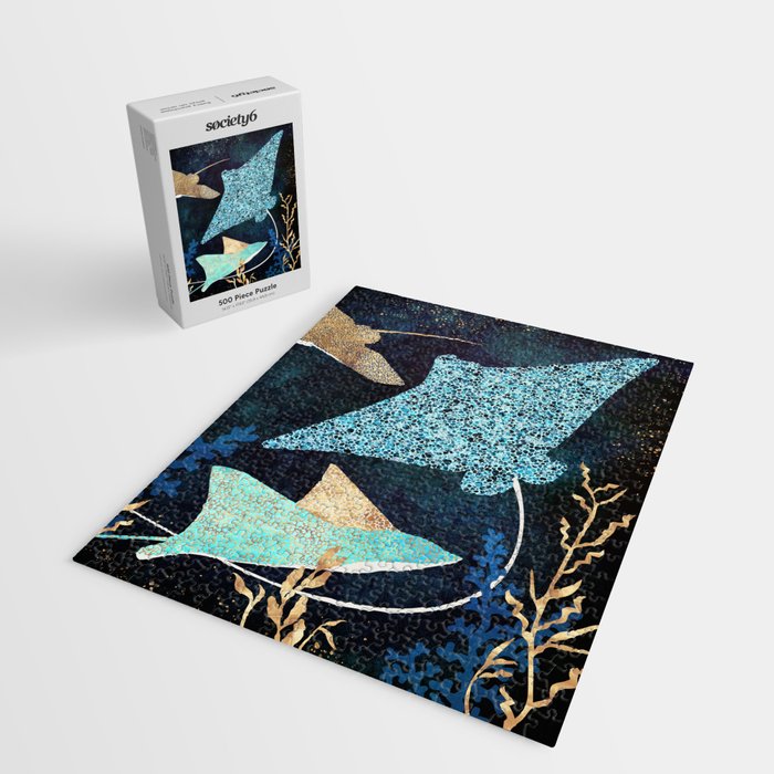 Metallic Stingray II Jigsaw Puzzle Gallery Image 2