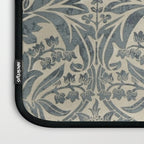 William Morris Vintage Bluebell Blue Sea Green Vellum Laptop Sleeve Gallery Image 3