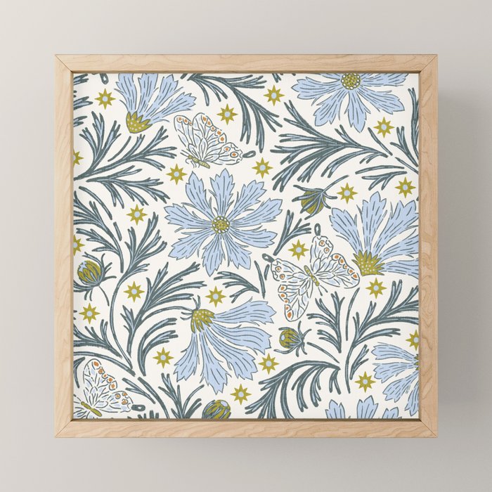 Cosmos and stars Mini Art Print Gallery Image 1