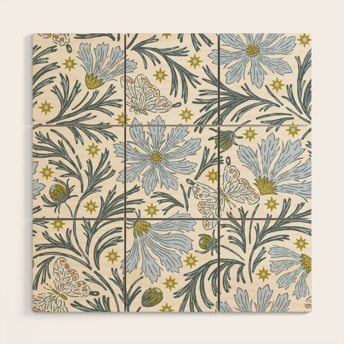 Cosmos and stars Wood Wall Art Gallery Image 1