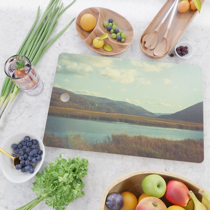 Her Heartbeat Echoed Across the Wilderness Cutting Board Gallery Image 2