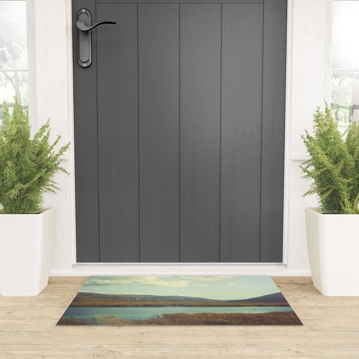 Her Heartbeat Echoed Across the Wilderness Welcome Mat Gallery Image 3
