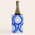 Mid Century Modern Atomic Drops Light Blue Royal Blue Wine Chiller Gallery Image 3