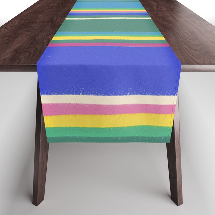Folk abstract pattern  #2 Table Runner Gallery Image 1