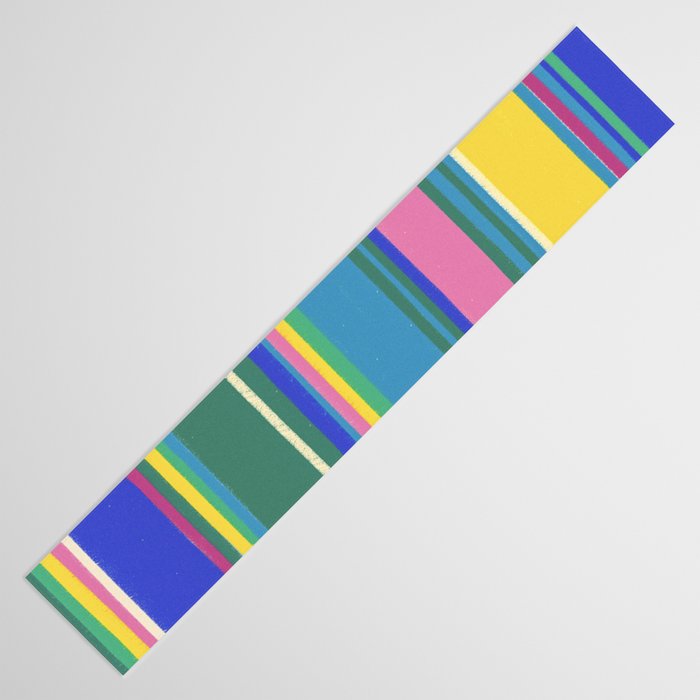 Folk abstract pattern  #2 Table Runner Gallery Image 3
