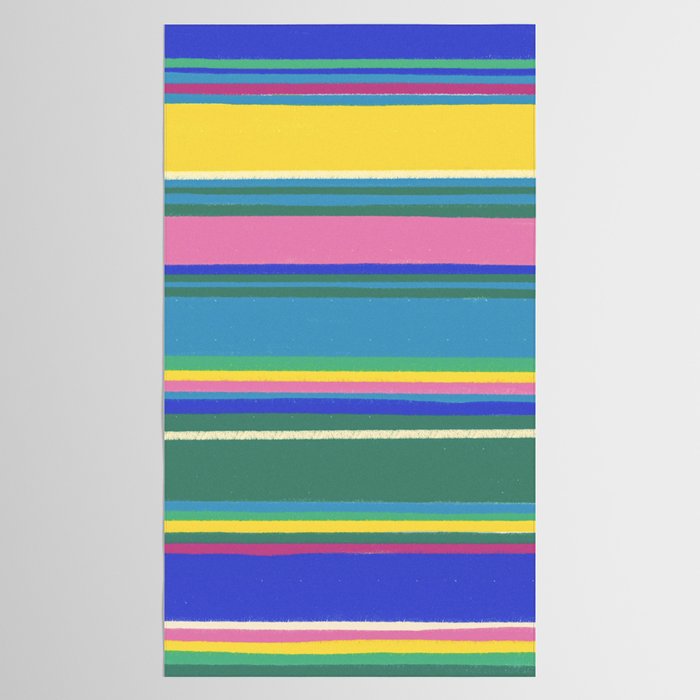 Folk abstract pattern  #2 Tablecloth Gallery Image 2
