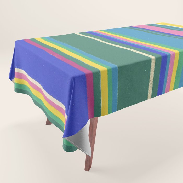 Folk abstract pattern  #2 Tablecloth Gallery Image 1