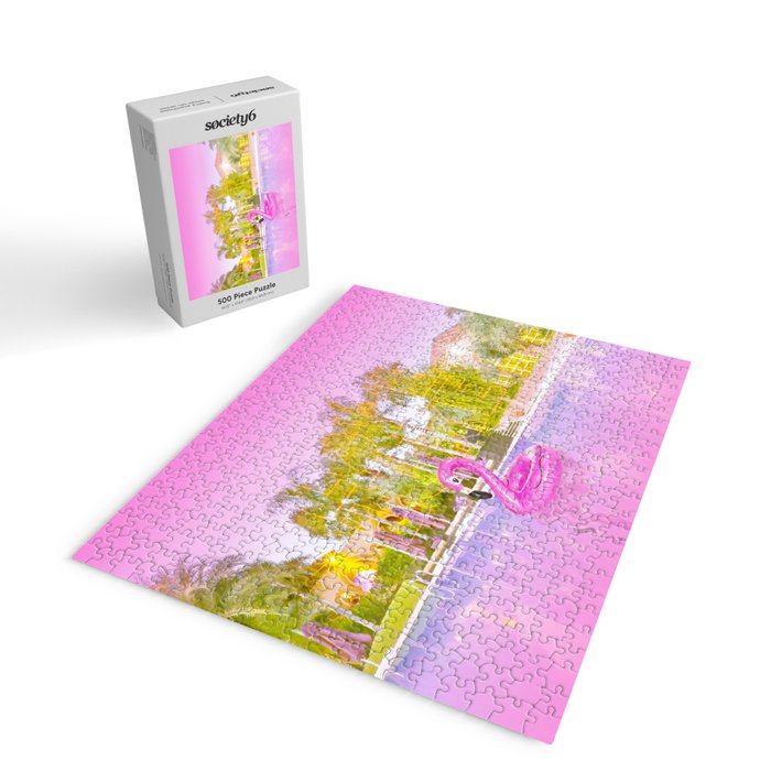 Pink Flamingo Jigsaw Puzzle Gallery Image 2