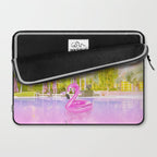 Pink Flamingo Laptop Sleeve Gallery Image 2