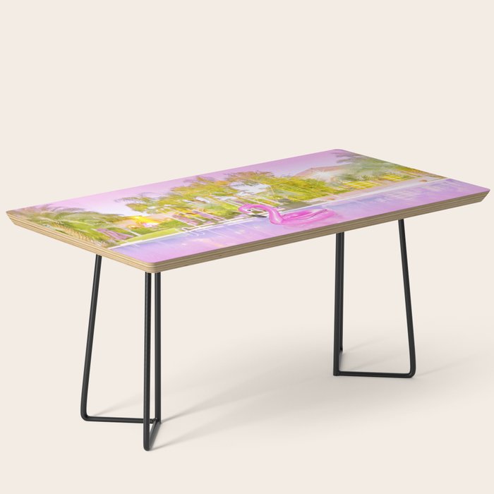 Pink Flamingo Coffee Table Gallery Image 1
