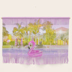 Pink Flamingo Wall Hanging Gallery Image 1