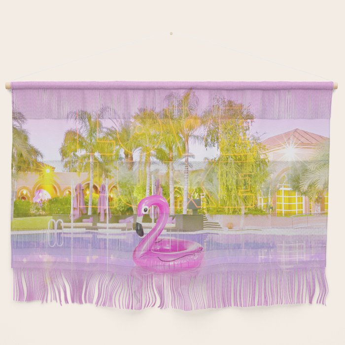 Pink Flamingo Wall Hanging Gallery Image 1