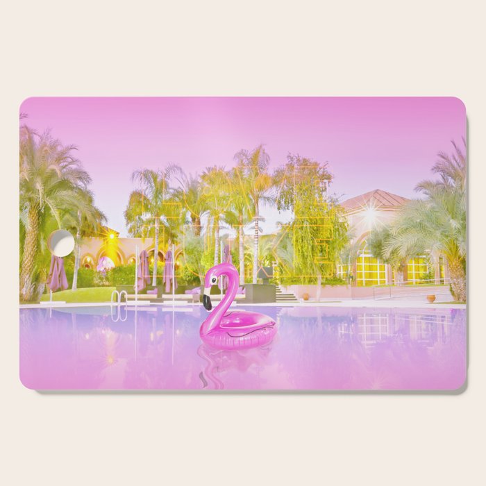 Pink Flamingo Cutting Board Gallery Image 1