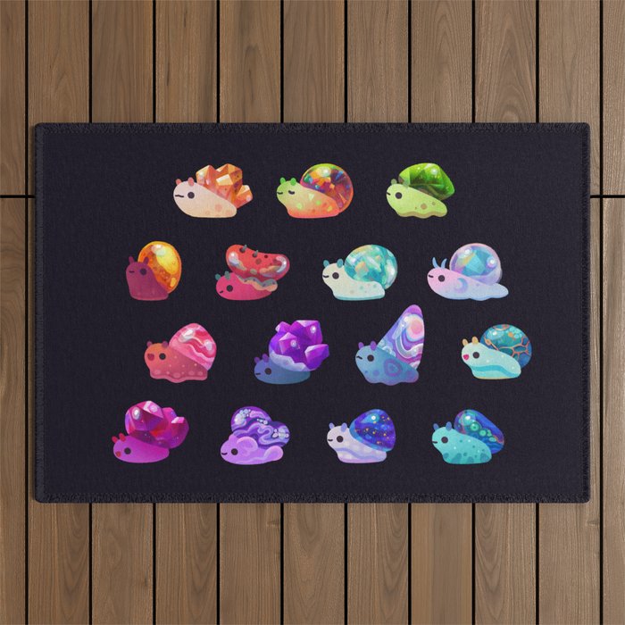 Jewel Snail Outdoor Rug Gallery Image 1
