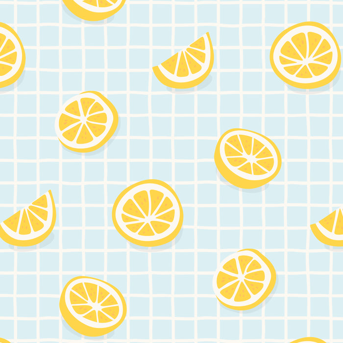 Vintage lemon fruit slice pattern Coffee Mug Gallery Image 2