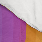Wavy Stripes XVI - Ombre Rainbow Comforter Gallery Image 4