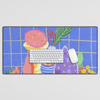 Rainbow still life #2 Desk Mat Gallery Image 1