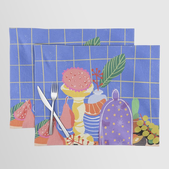 Rainbow still life #2 Placemat Gallery Image 1
