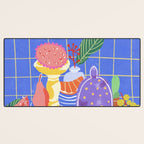 Rainbow still life #2 Desk Mat Gallery Image 3